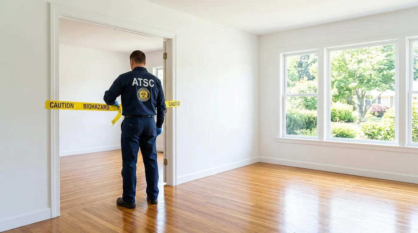 Certified biohazard cleanup crew performing Crime Scene Cleanup in Lemmon Valley